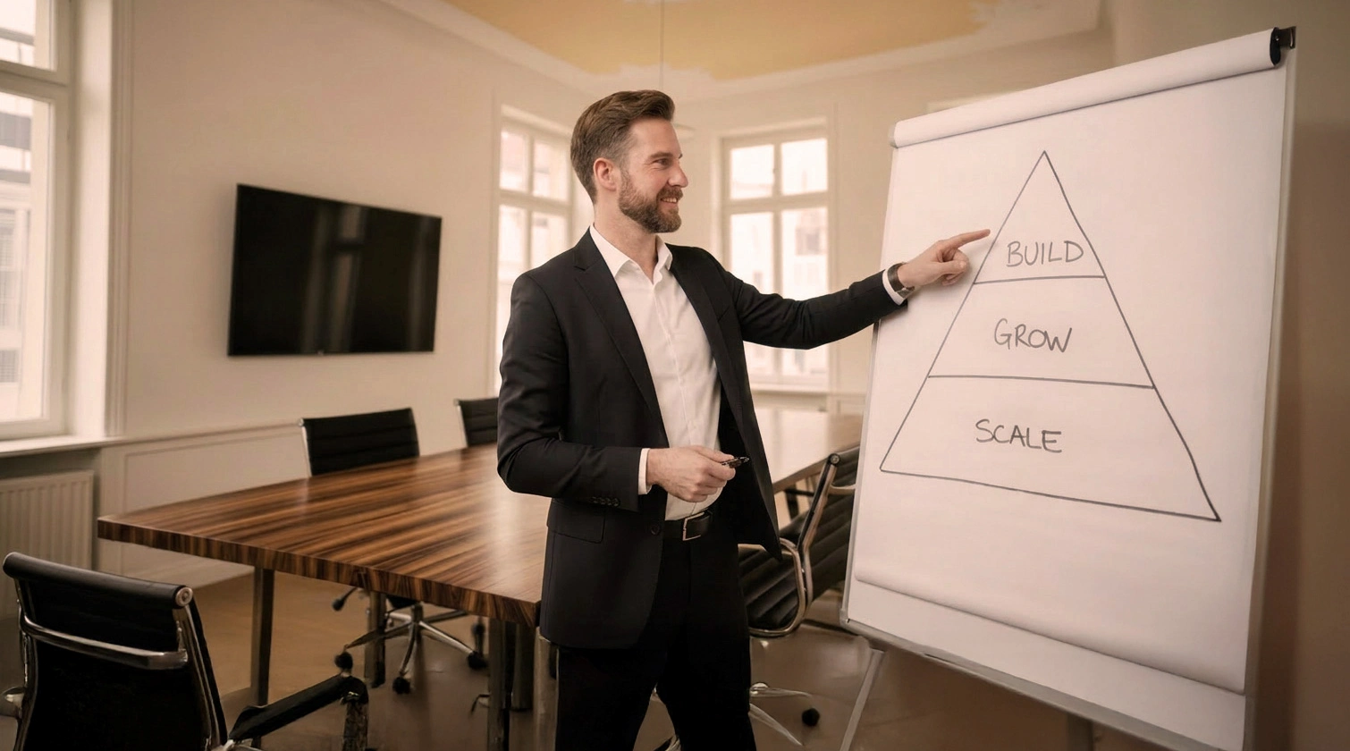 2HM Framework – BUILD. GROW. SCALE.