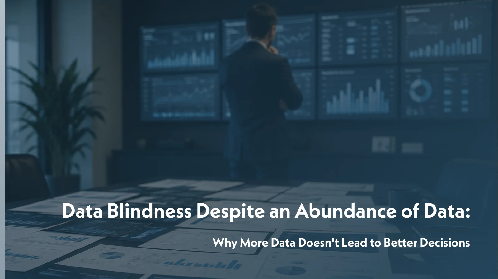 Data Blindness Despite Data Abundance: Why More Data Does Not Lead to Better Decisions