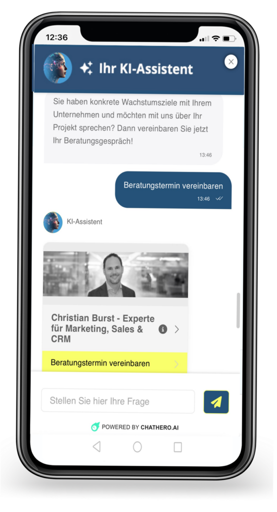 KI Assistent 2HM Handy