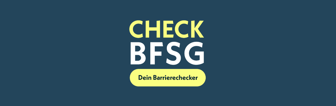Ist Ihre Website BFSG-konform? Jetzt mit dem BFSG Checker Klarheit schaffen